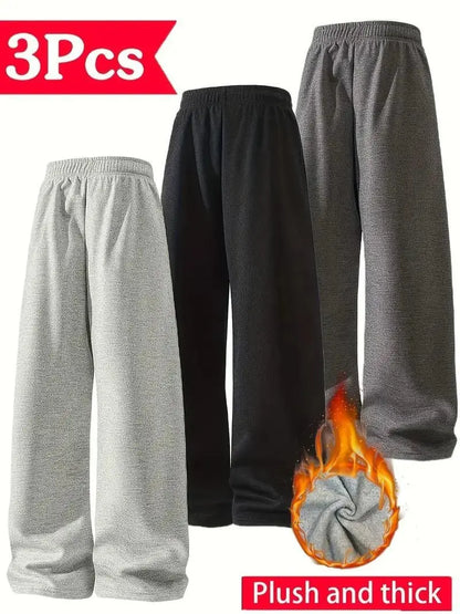 Men's Fleece Track Pant Combo of 3 - ULLLY