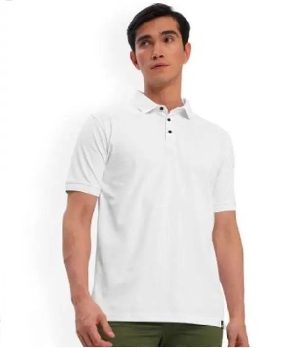 Poly Cotton Solid Half Sleeves Men's Polo T-shirt (Pack of 3) - ULLLY