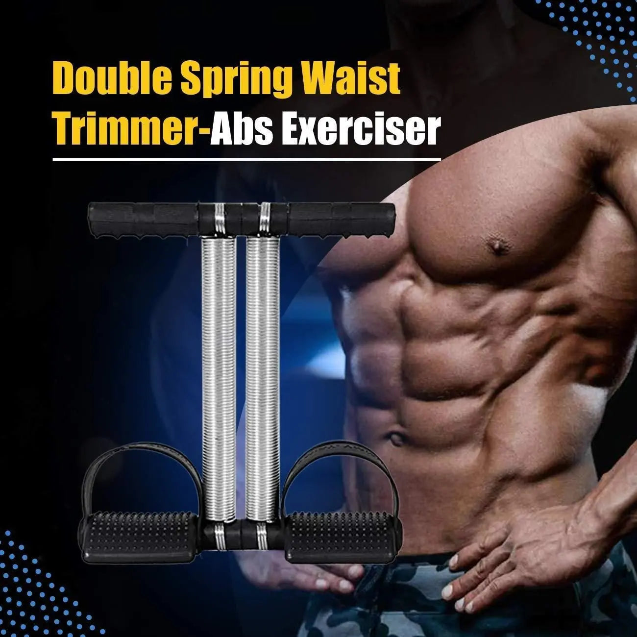 Gym Utility - Double Spring Tummy / Waist Trimmer Ab Exerciser - ULLLY